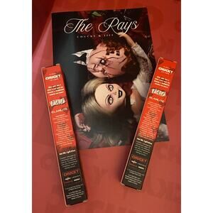 NIB Glamlite Chucky TIFF Childs Play 2 Lip Liners Horror Limited Edition Maroon